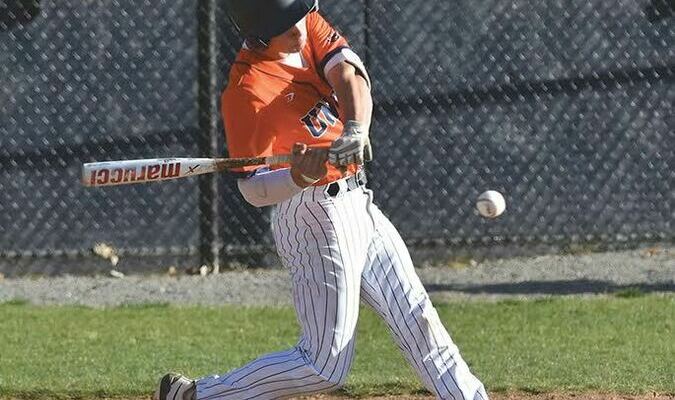 Union’s Cole Chandler swings away. PHOTO BY STEPHEN KING