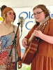 Lonijonli Fox and Madison Denhardt, the duo known as Honeysuckle Dream, perform during Gathering in the Gap.  H WILLIAM SMITH PHOTO