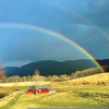 Visitors to the Big Stone Gap Visitor Center Facebook page were treated this week to this lovely double rainbow image, captured by John Schoolcraft in Powell Valley.  JOHN SCHOOLCRAFT PHOTO