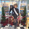 The Big Stone Gap Visitor Center got a special visit over the weekend from former NFL cheerleader and current Miss Virginia USA Ashley Williams.  NATALIE RIFE WILLIAMS PHOTO